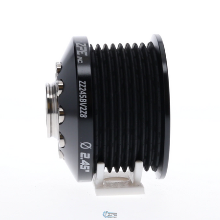 2.45" 8 Rib ZPE GripTec® 2pc MKII LSA L2V Black Pulley & Hub Kit