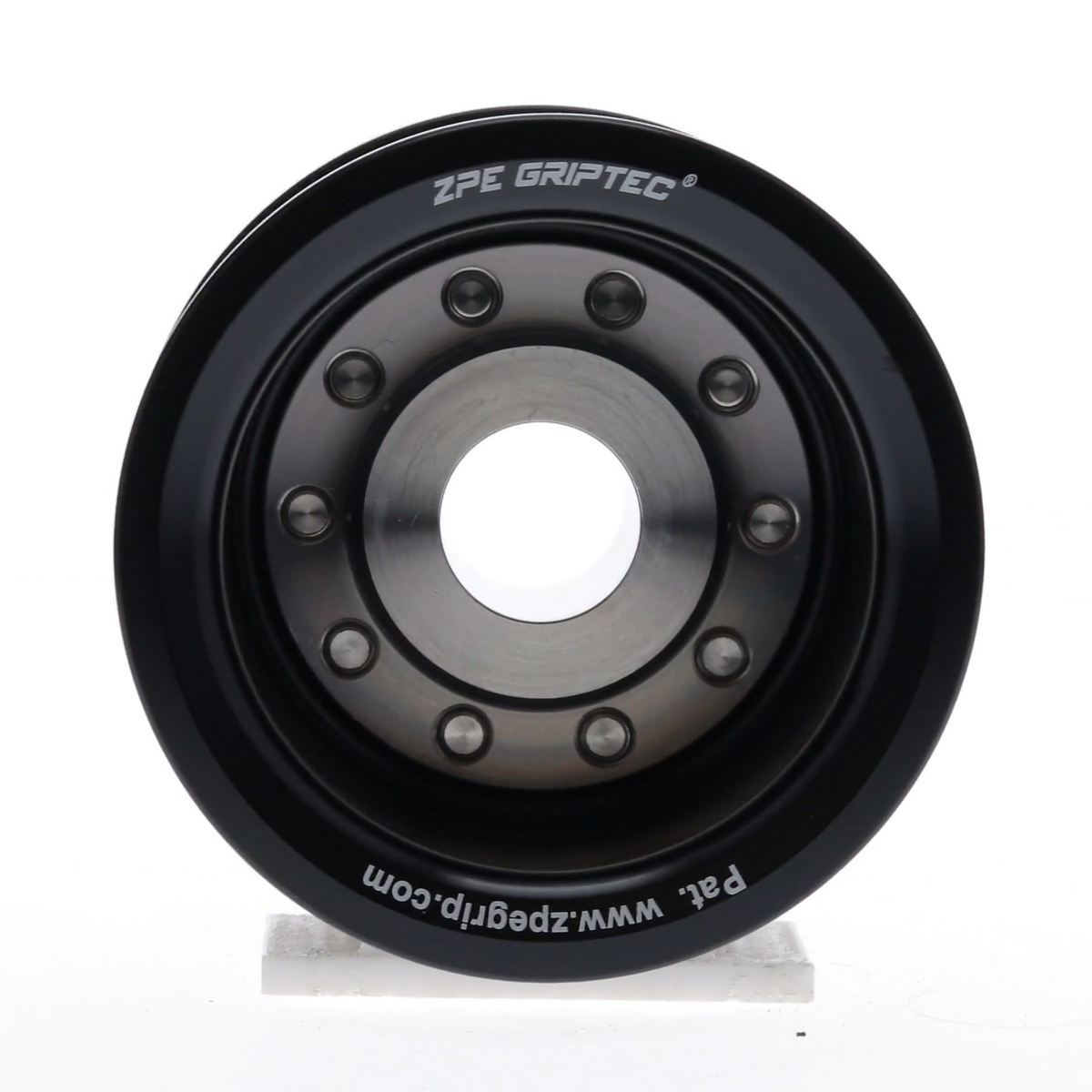 2.45" 8 Rib ZPE GripTec® 2pc MKII LSA L2V Black Pulley & Hub Kit