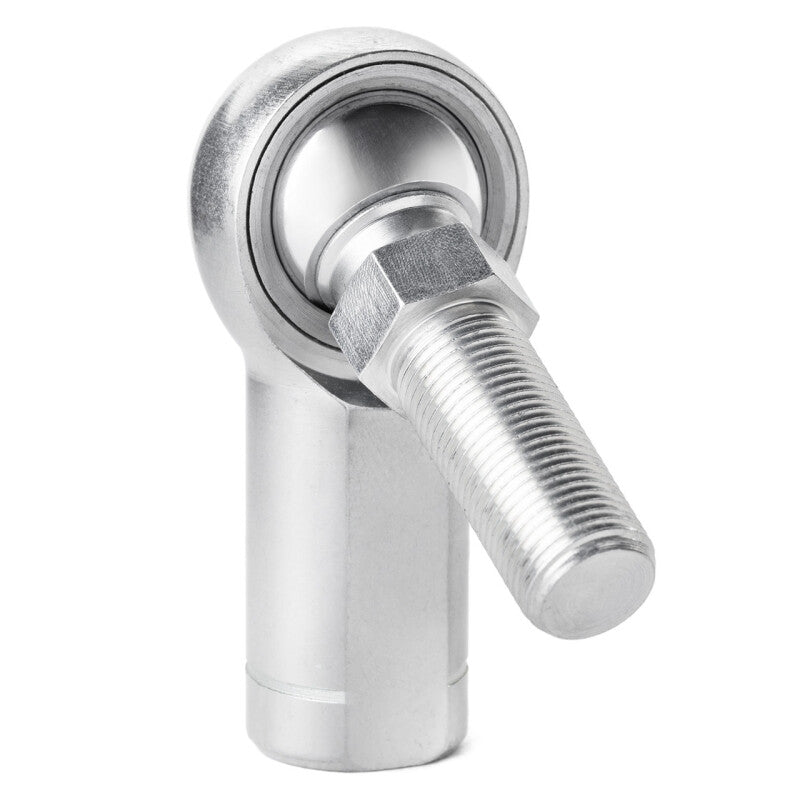 QA1 K Series 3-Pc Rod End - Female/Left Hand - .3125in Bore x 5/16-24 w/Stud - Carbon Steel