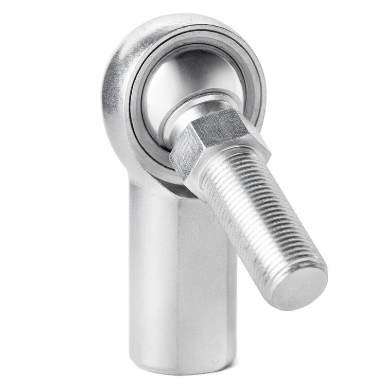 QA1 K Series 3-Pc Rod End - Female/Right Hand - .19in Bore x 3/16-24 w/Stud - Carbon Steel