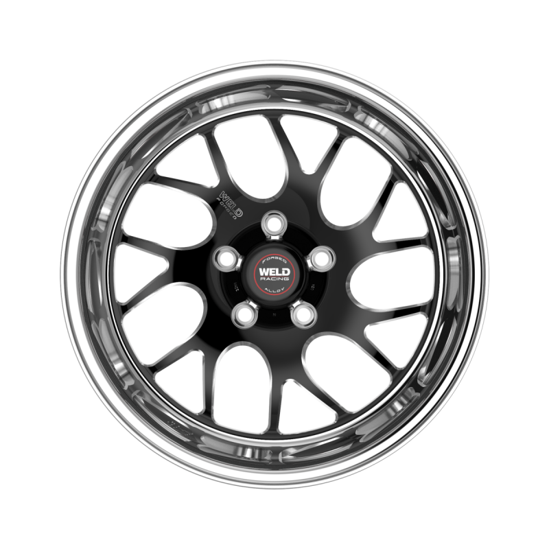 Weld S78 17x4.5 / 5x114.3 / 1.7 BS / 3.18 HB - Black Center - Polished Shell - Non-BL Wheel