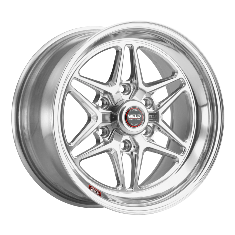 Weld S81 HD 17x10 / 6x139.7 / 6.2 BS / 3.54 HB - Polished Center - Polished Shell - Non-BL Wheel