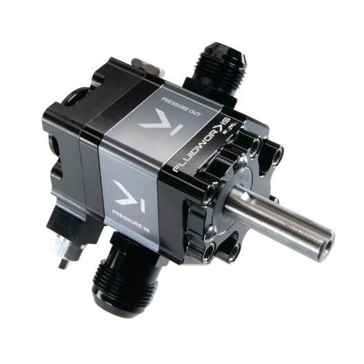 Fluidworks Single Stage Belt Drive Racing External Wet Sump Oil Pump (Standard Rotation)