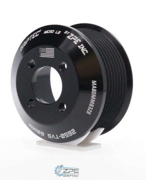 Griptec 8 Rib 80mm Pulley for Magnuson 2650 LS/LT