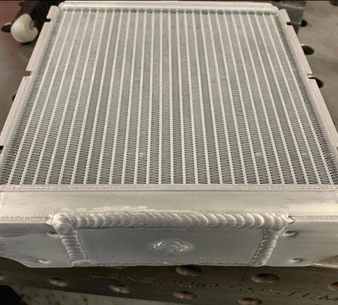 Reinforced intercooler brick modification