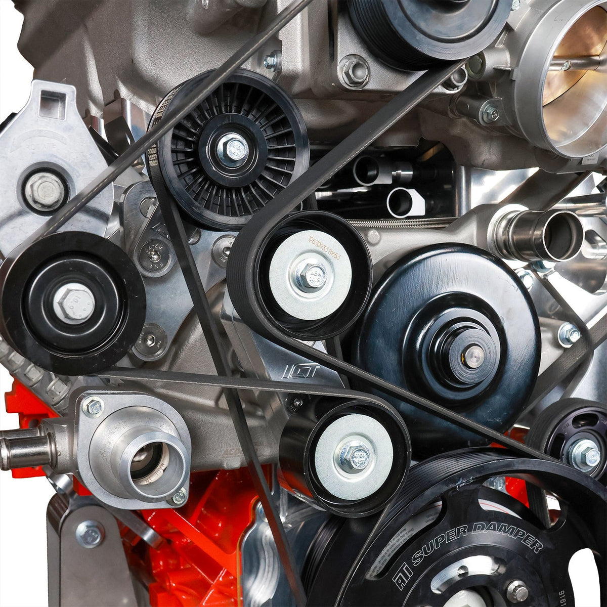 10-Rib Drive for LS Engine to Escalade V Supercharger