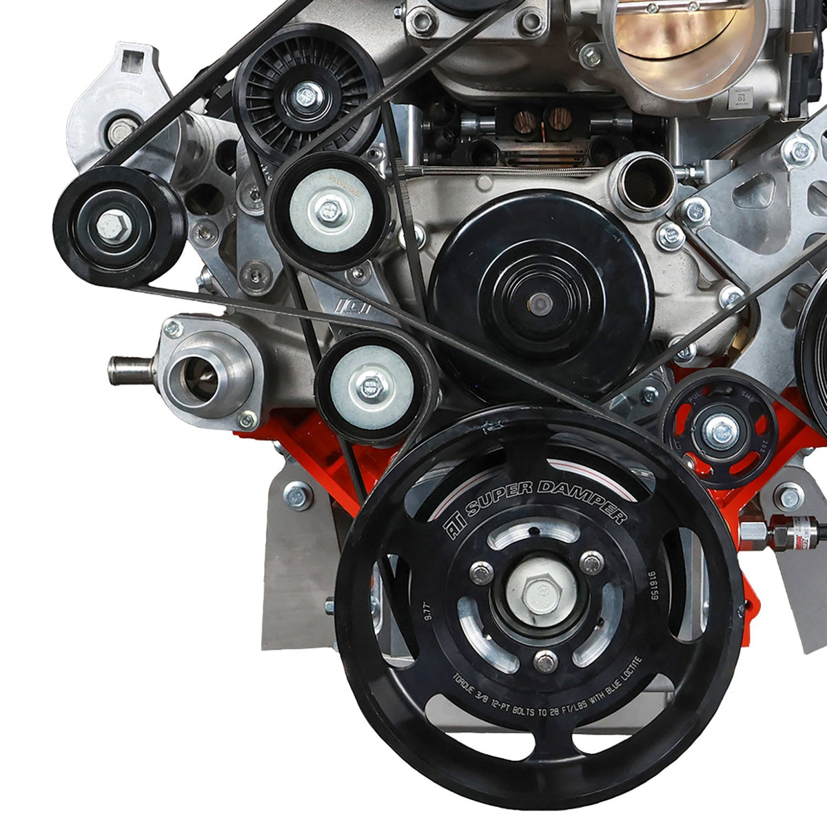 10-Rib Drive for LS Engine to Escalade V Supercharger
