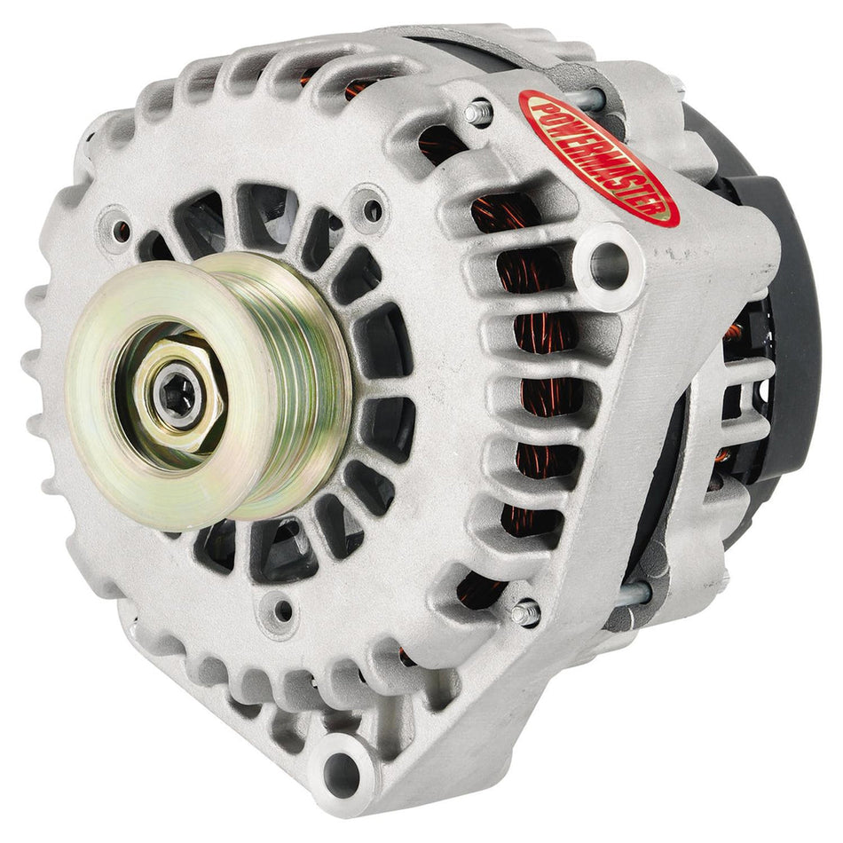 Powermaster High-Amp Alternator - 220AMP - 2 Pin - Natural Finish