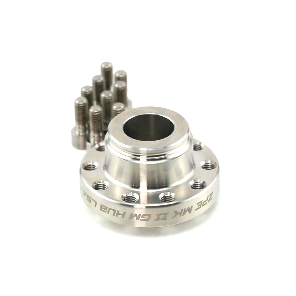 2.45" 10 Rib ZPE GripTec® 2pc MKII LSA L2V Black Pulley & Hub Kit
