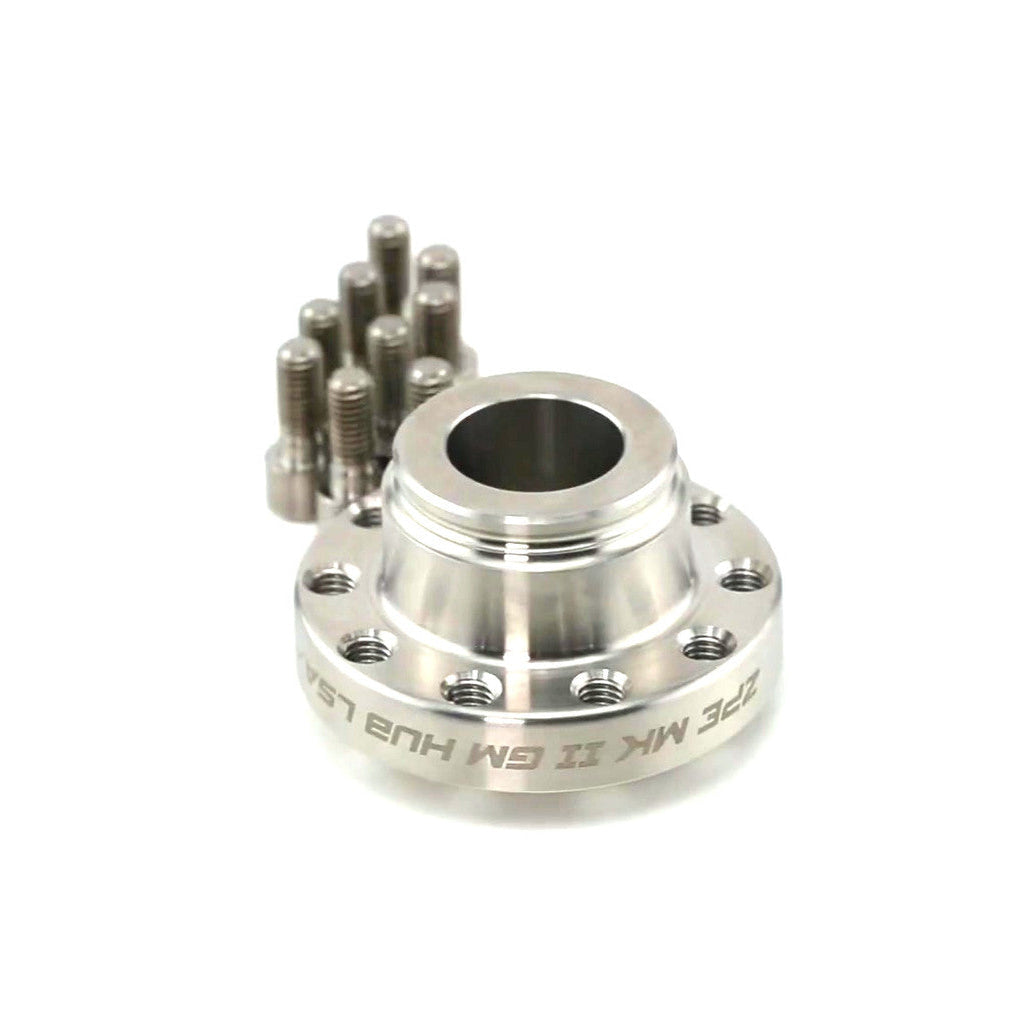 2.35" 10 Rib ZPE GripTec® 2pc MKII LSA L2V Black Pulley & Hub Kit