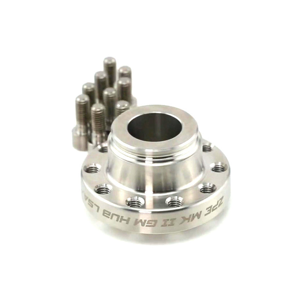 3.10" 8 Rib ZPE GripTec® 2pc MKII LSA L2V Black Pulley & Hub Kit