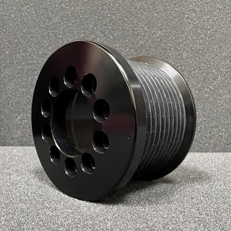 3.00" 10 Rib ZPE GripTec® 2pc MKII LSA L2V Black Pulley & Hub Kit